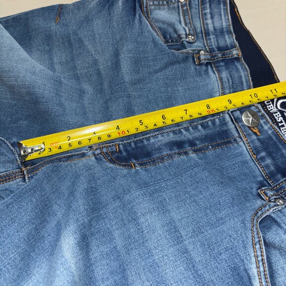 Rod’s True Western Jeans Women’s 11/12x32 Embroidered Bootcut Denim Blue - Picture 14 of 15